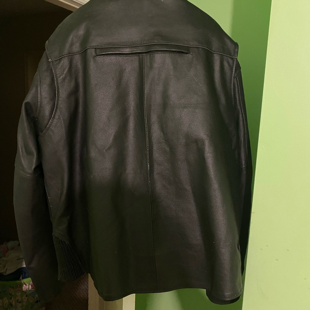 Leather jacket